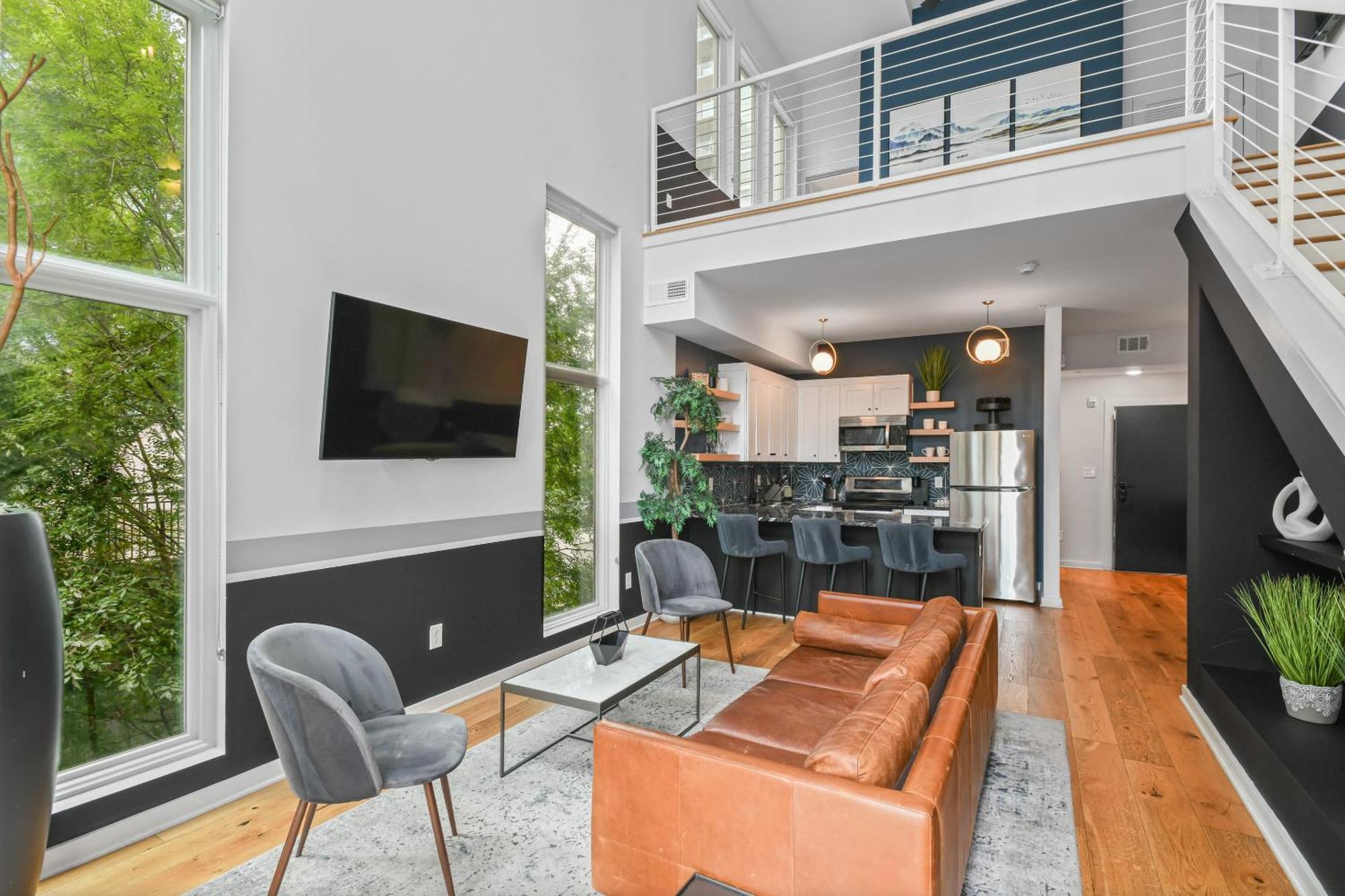 Stupendous Heart Of Piedmont Park Two Story Loft Apartamento Atlanta Exterior foto