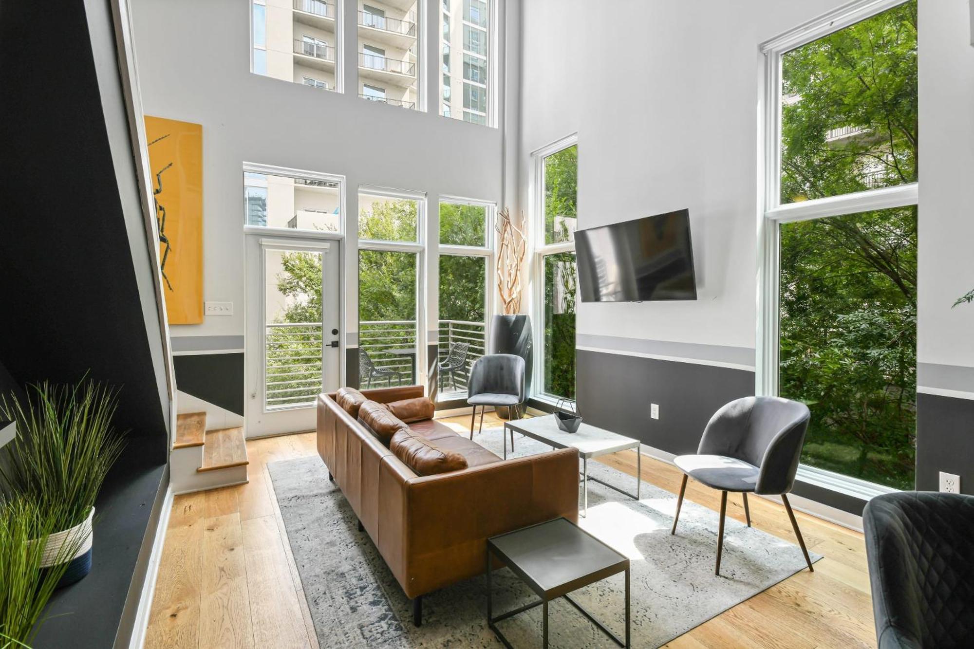 Stupendous Heart Of Piedmont Park Two Story Loft Apartamento Atlanta Exterior foto